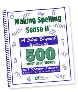 Learn to Spell Making Spelling Sense 2